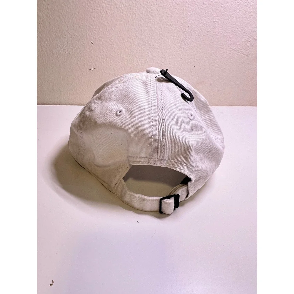 Adidas OSFA Toronto Raptors Hat White Climalite Adjustable Strapback Cap NEW‎